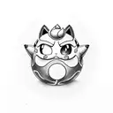 Jigglypuff tattoo design idea