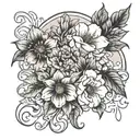 december september october april and june birth flower tattoo tattoo design idea