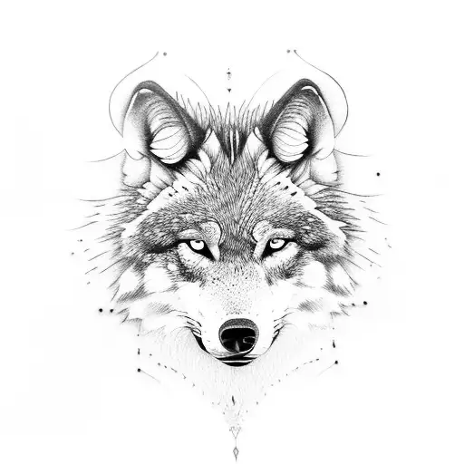 Erin kelly music wolf tattoo design idea