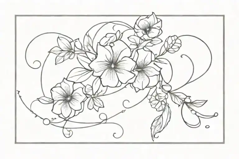 made in heaven tattoo design idea