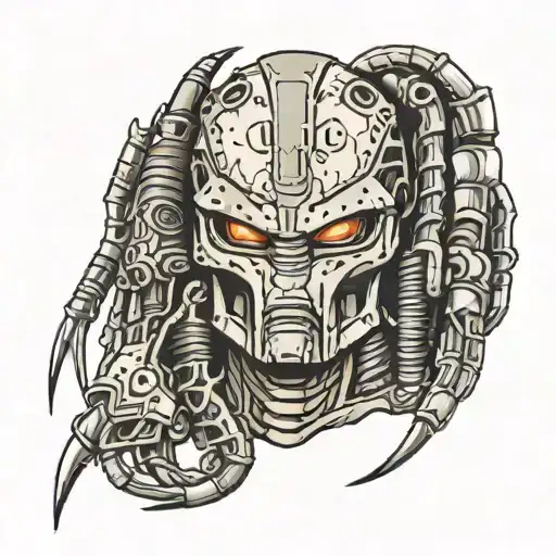 Predator aliens Terminator 2 Jedi tattoo design idea