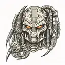 Predator aliens Terminator 2 Jedi tattoo design idea