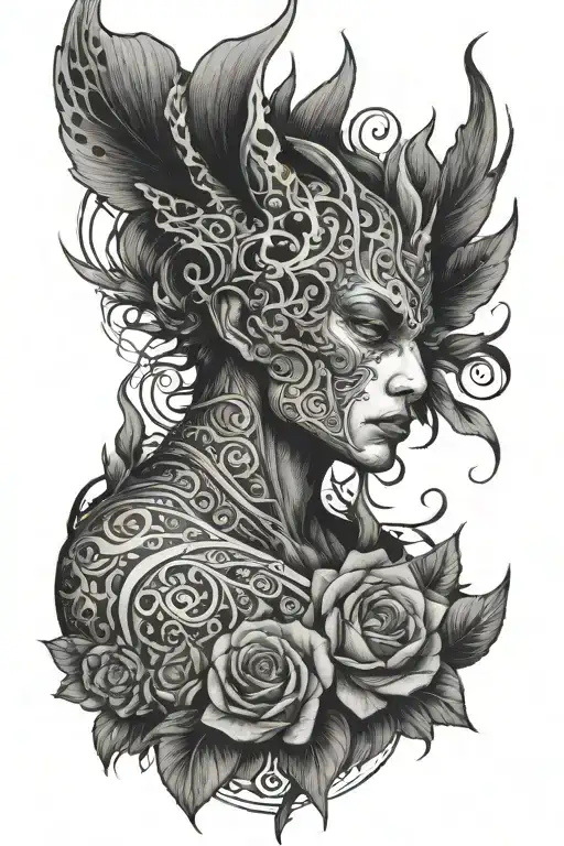 there is no problem tattoo design idea