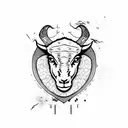 Fear the lamb tattoo design idea