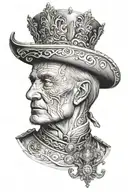 Lithuanian Duke Algirdas tattoo design idea