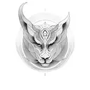 Mandril tattoo design idea