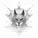 Mandril tattoo design idea