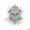 mandril tattoo design idea