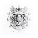 mandril tattoo design idea