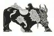 King Baldwin 4 tattoo design idea