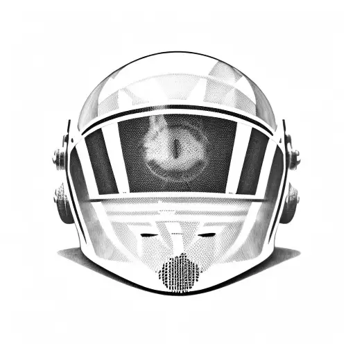 F1 helmet that on the visor has the words still i rise and has the numbers 5; 7; 3 and 27 on them in random places tattoo design idea