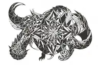 emotions enemy tattoo design idea