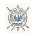 ford tractor puzzle piece  tattoo design idea