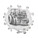 ford tractor puzzle piece  tattoo design idea