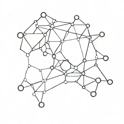 serotonin and dopamine chemical tattoo design idea