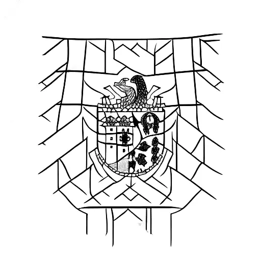 Brazil flag tattoo design idea