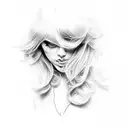 taylor swift ivy tattoo design idea