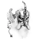 odin tattoo design idea