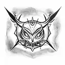 Devil Eye tattoo design idea