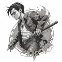 levi ackerman tattoo design idea