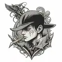 levi ackerman tattoo design idea