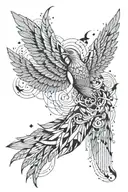 fall of icarus , semicolon incorporated, inspirational words  tattoo design idea