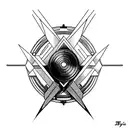 inspired by the song Titanium by David Guetta ft. Sia tattoo design idea