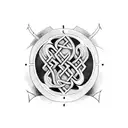 Irish forearm tattoo  tattoo design idea