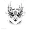 scissors tattoo design idea