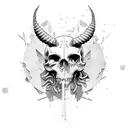 anxiety tattoo design idea