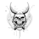 anxiety tattoo design idea