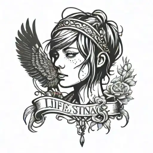 life is strange tattoo design idea