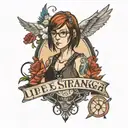 life is strange tattoo design idea
