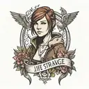 life is strange tattoo design idea