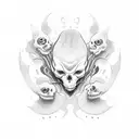 ghotic underground tattoo tattoo design idea