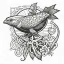 fisher of men  tattoo design idea