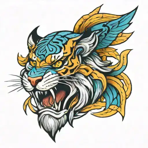 Zeus Sparta knighttiger tattoo design idea