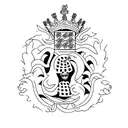 england theme tattoo design idea