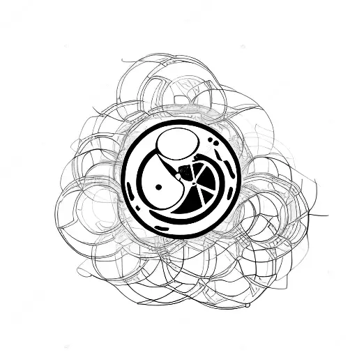 complete the stress cycle tattoo design idea