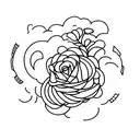 complete the stress cycle tattoo design idea