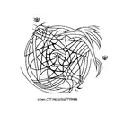 complete the stress cycle tattoo design idea