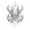 entropy space tattoo design idea