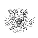 Bend but don't break  tattoo design idea