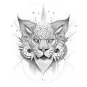 brave, kind, unstoppable, powerful tattoo design idea