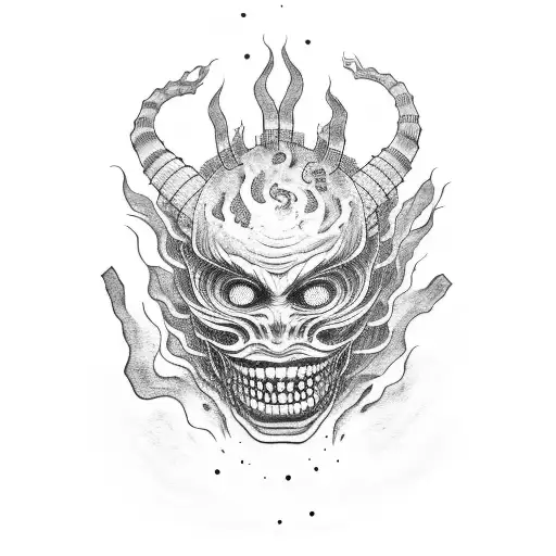 monsters like junji ito full arm tattoo design idea