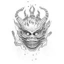 monsters like junji ito full arm tattoo design idea