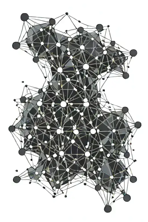 dopamine molecular structure with the universe and stars tattoo design idea
