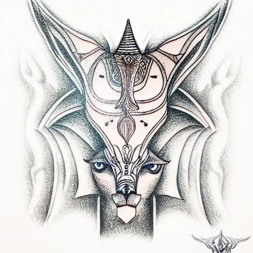 Anubis tattoo design idea