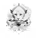 timeline, space, maturity, waves tattoo design idea