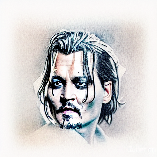 johnny depp tattoo design idea